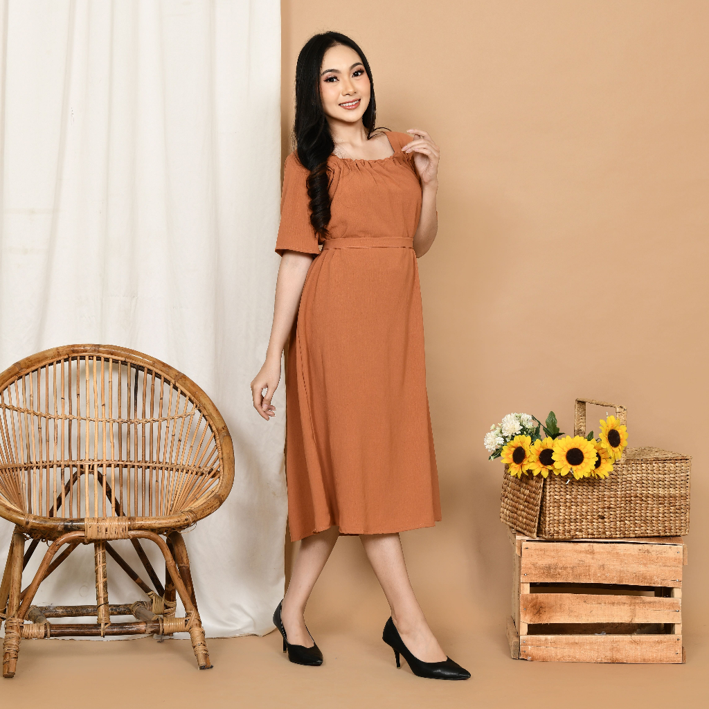 Dress Maudy Bahan airflow