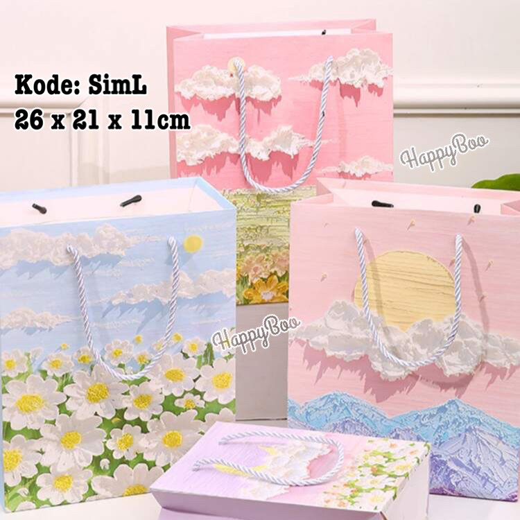 bag paper grosir gift bag tas kertas goodie bag grosiran import ( isi 12 pcs )