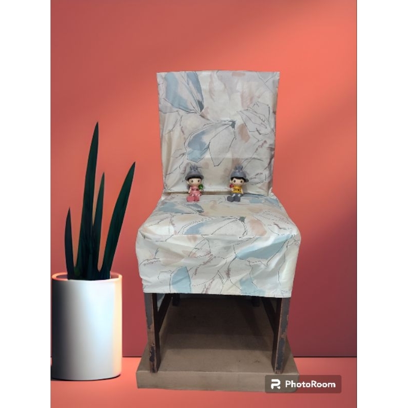 Sarung Kursi Kain Cotton,Sarung Kursi Makan,Penutup Sarung Kursi, Sarung Kursi Elastis,Sarung Kursi 