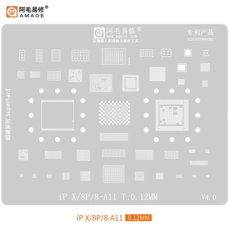 PLAT BGA AMAOE IPHONE 8G/8P/X/A11