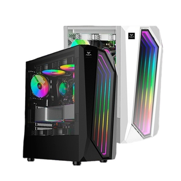 Casing PC Gaming Aula FY332 ATX include 3 fans RGB - FY332W / FY332B