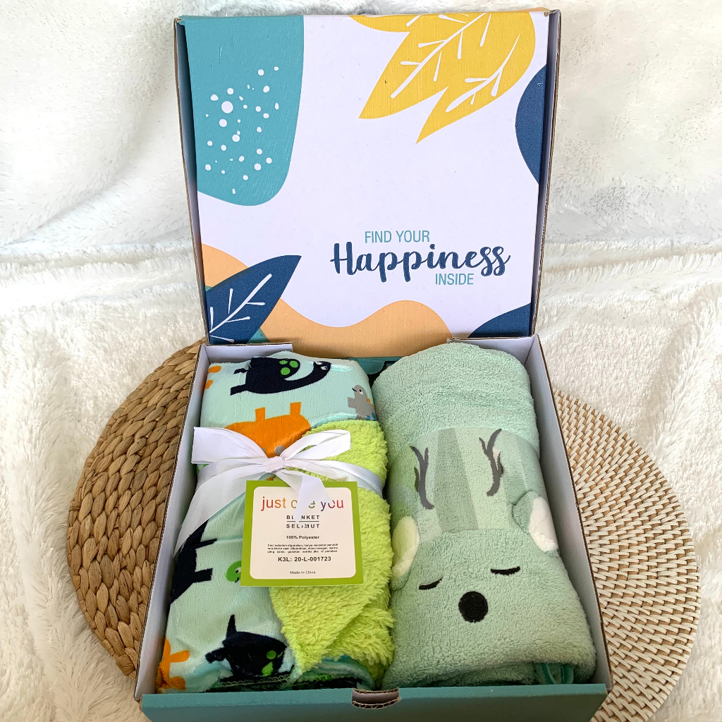 Hampers Bayi Kado Hadiah Bayi Newborn Selimut Handuk - hampers bayi kado bayi selimut anak set premium selimut bayi handuk bayi