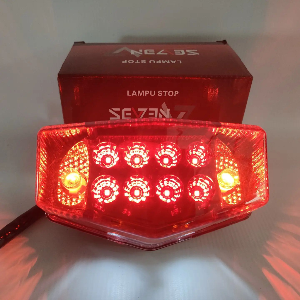 Lampu Stop Assy Rx King New 2008 LED Fungsi Sein Stoplamp lampu belakang rxking rxk rxs led merah Seven