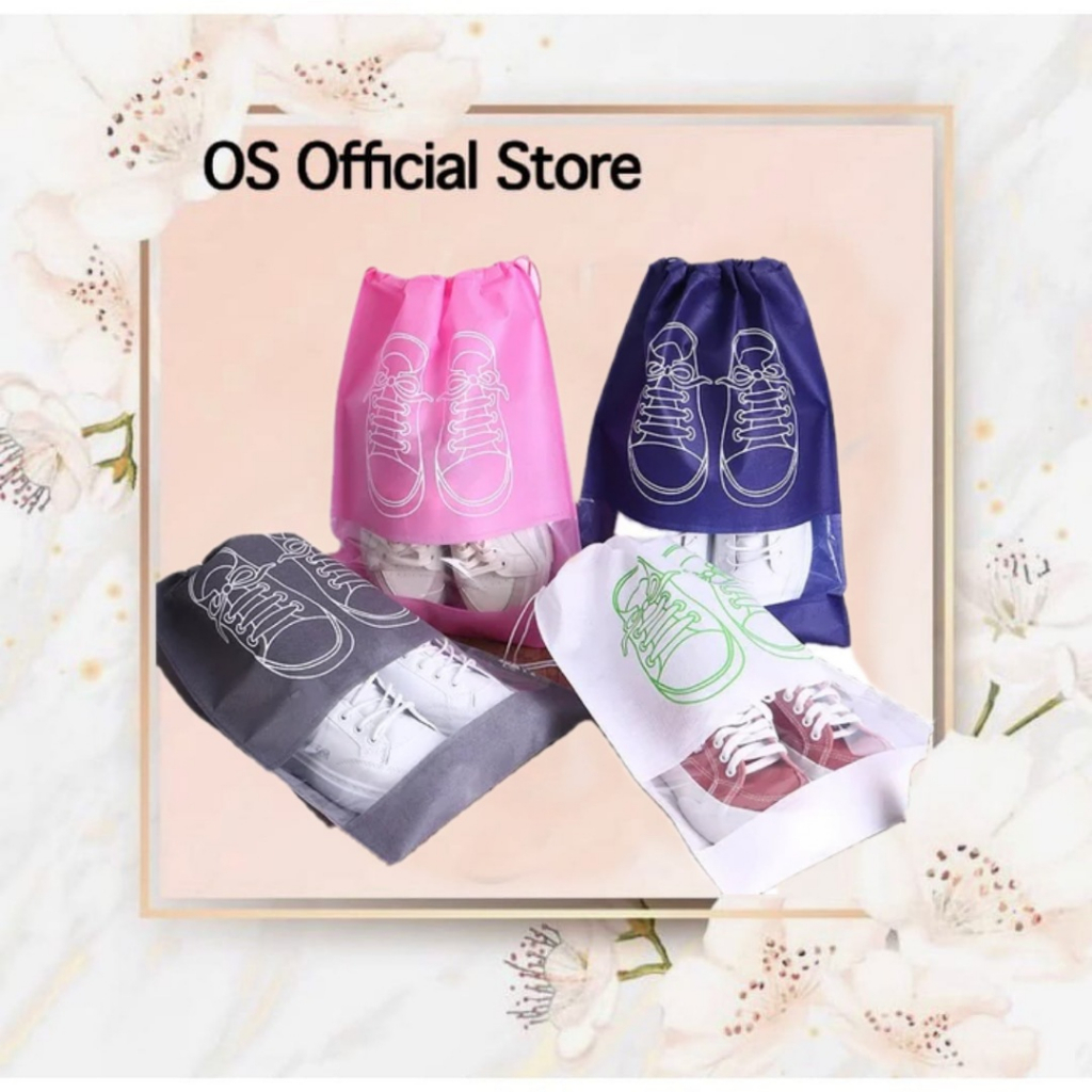 OS TAS SERUT PENYIMPANAN SEPATU SANDAL / POUCH TRAVELING SERBAGUNA