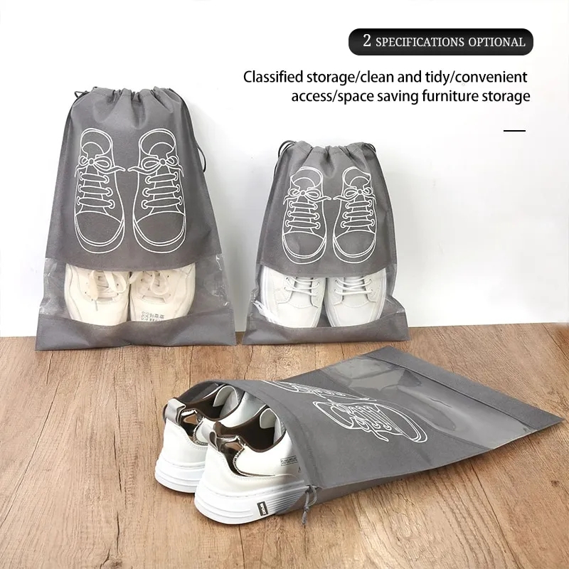 OS TAS SERUT PENYIMPANAN SEPATU SANDAL / POUCH TRAVELING SERBAGUNA