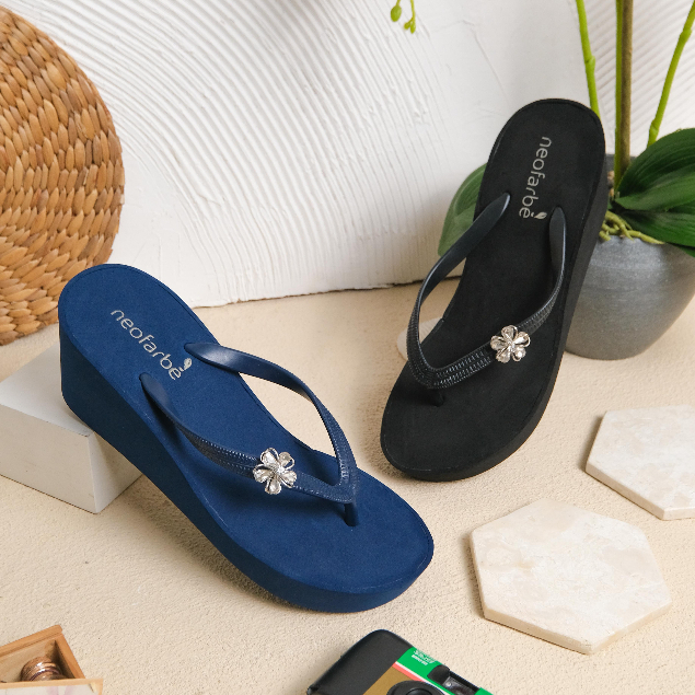 NEOFARBE 250-01 Wedges Sandals SPON