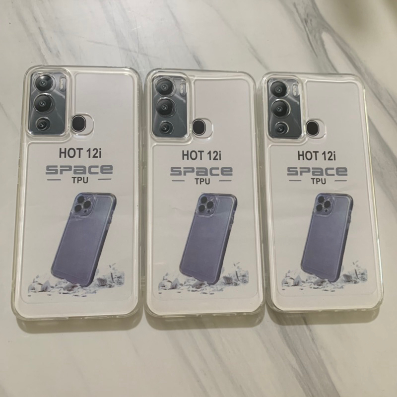 Softcase Infinix Hot 12i Infinix Hot 20 5G Infinix Hot 20S - Clear Case Bening Space Tpu - UA