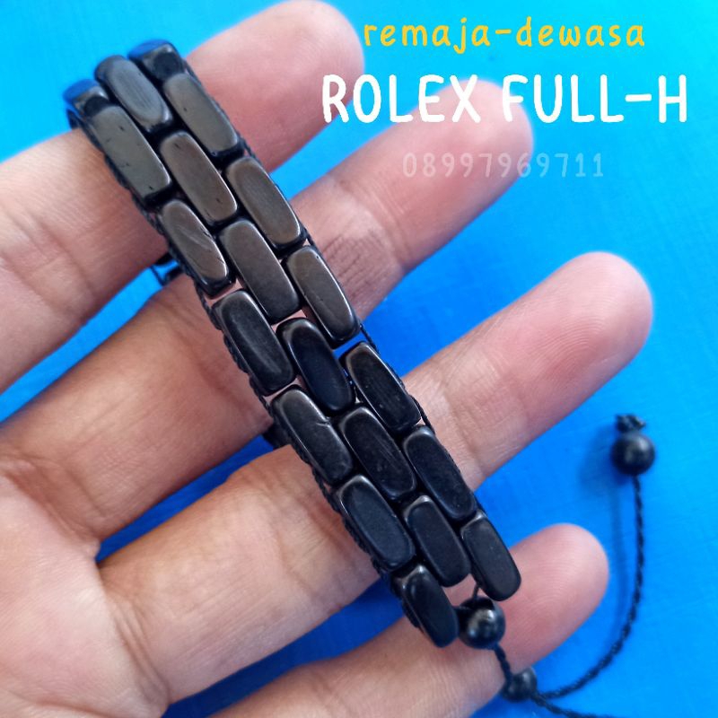 Gelang Kayu kaukah (ROLEX) Wanita-Pria koka kokka kaokah kokah