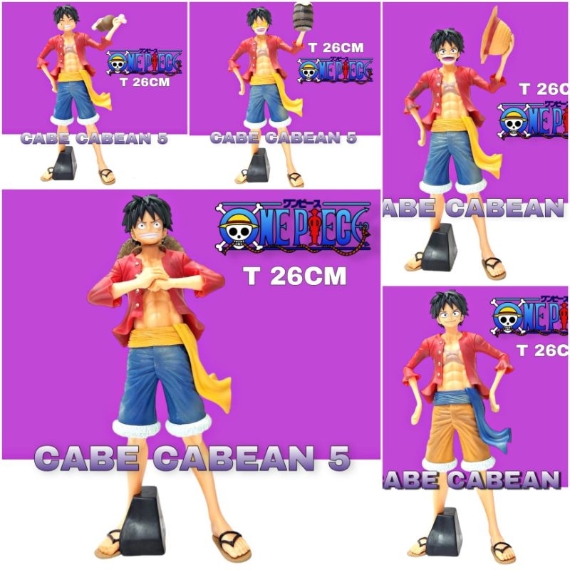 Monkey D Luffy One Piece Action FIgure BWFC Hiasan Hobi