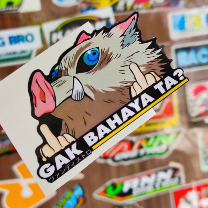 stiker gak bahaya ta ? CELENG