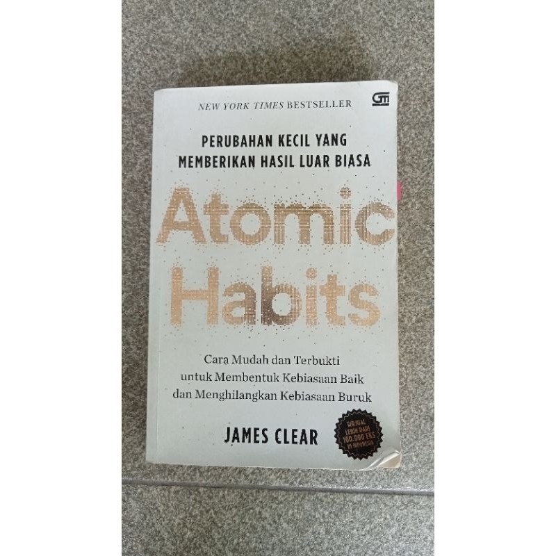 Atomic Habits - Preloved