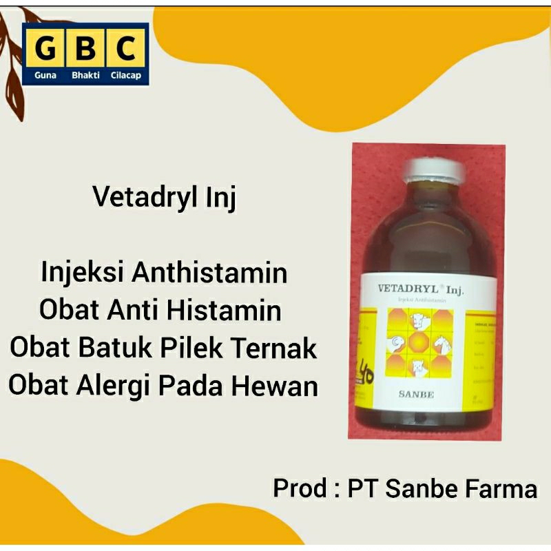 Vetadryl Inj