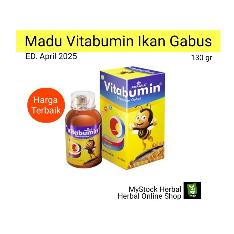 

Vitabumin Madu Ikan Gabus baik Untuk Anak