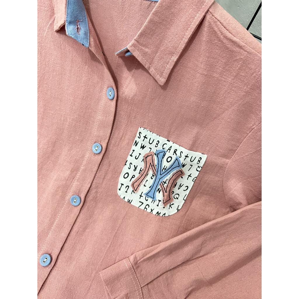 Cherry_ kemeja panjang wanita premium | blouse panjang wanita