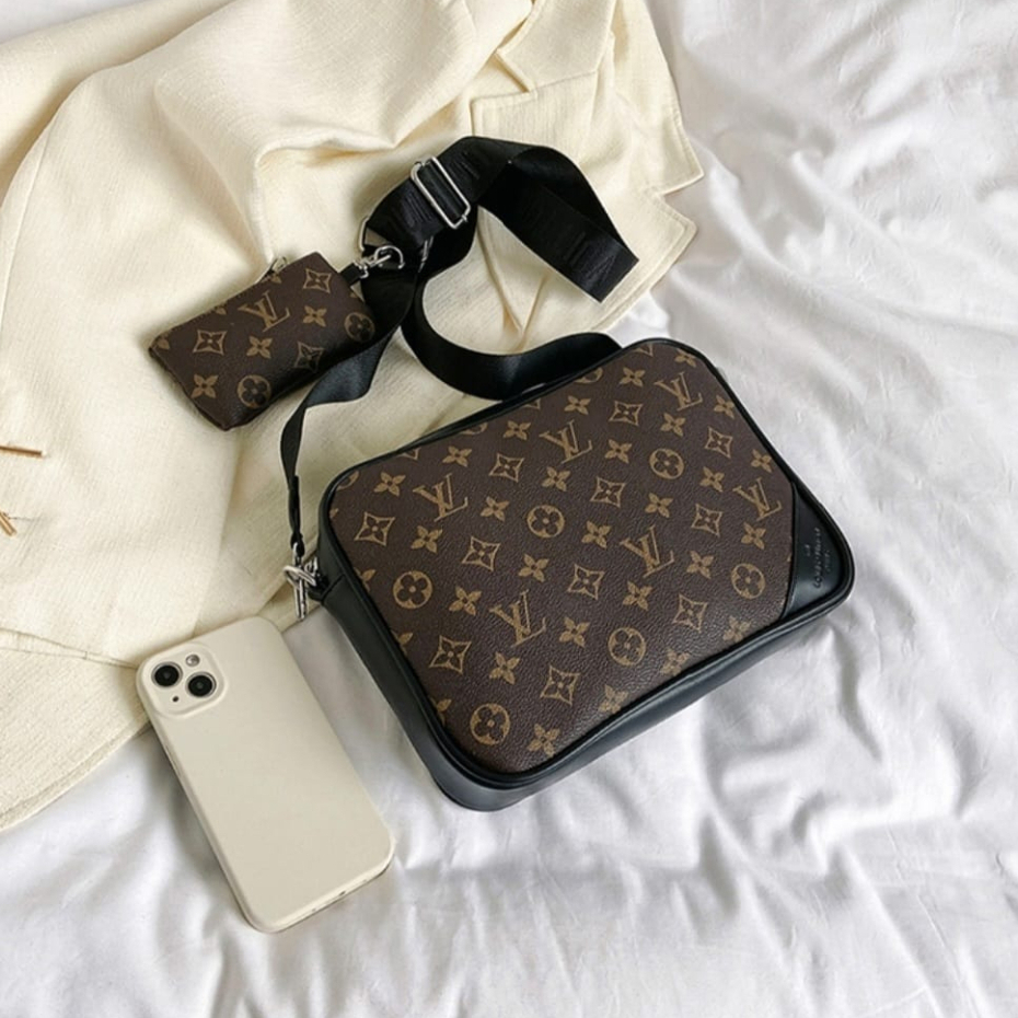 830# L Vuitton Crossbody Set (Free Sarung+BubbleWrap)