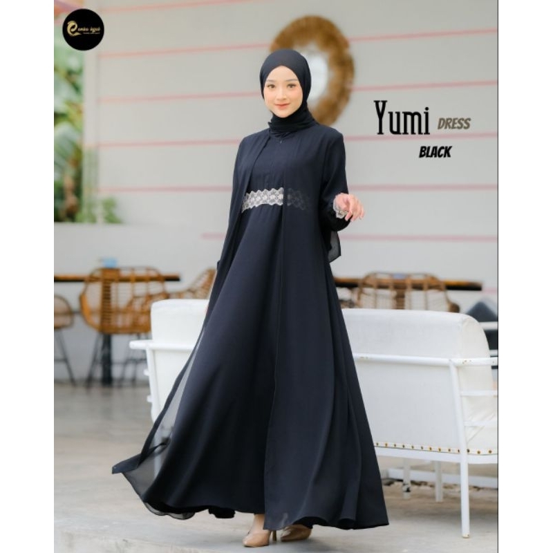 Yumi Dress by Emka Hijab (Pelunasan Khusus Reseller)