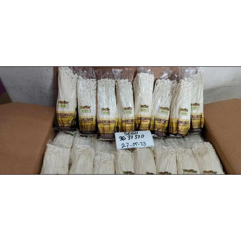 

Jamur Enoki Korea 1 Dus (50 Pcs) Fresh Import