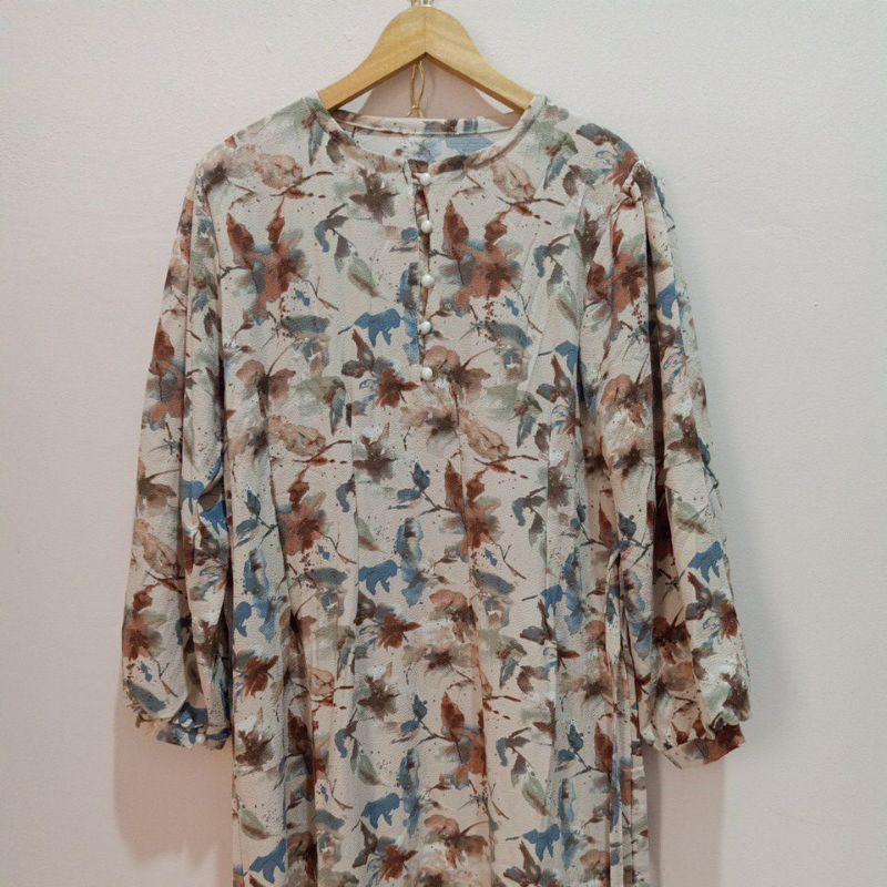 JALISYSHOP — Gamis motif Gamis bunga Gamis cantik Gamis lucu Gamis Yuna fashion
