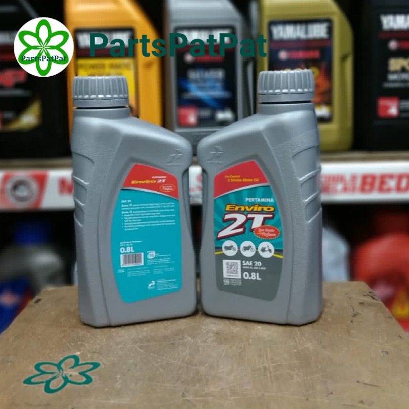 OLI OIL ENVIRO 2T 2TAK 2 TAK PERTAMINA ENVIRO OLI SAMPING ENVIRO 08LT 2TAK