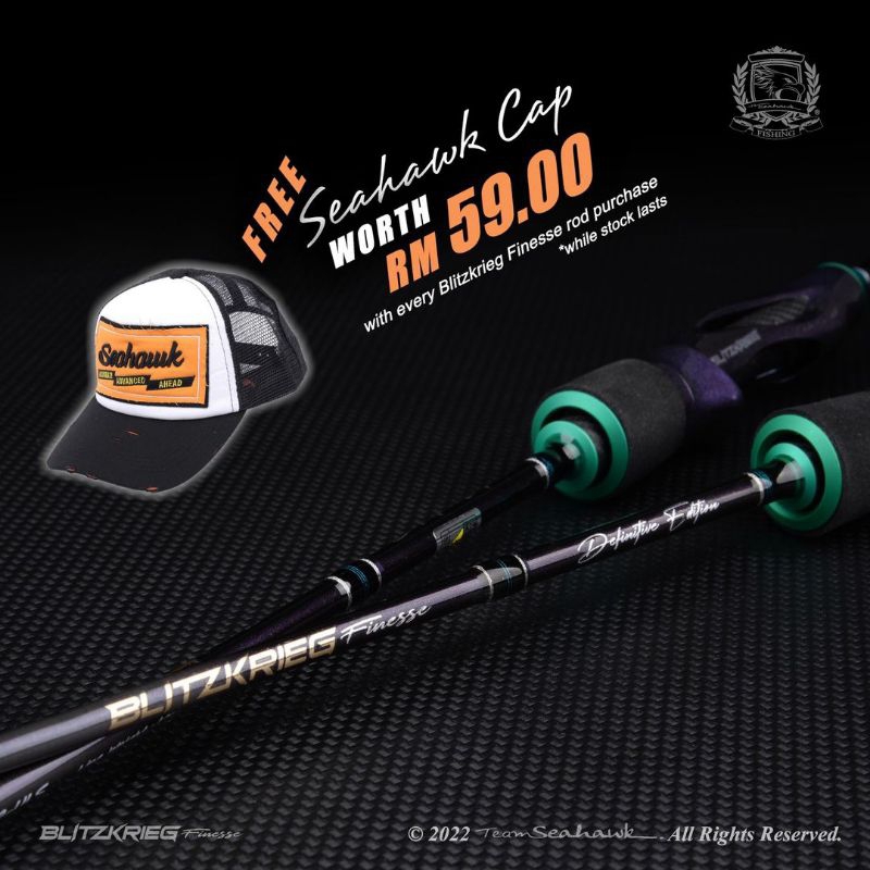 Joran Team Seahawk Blitzkrieg Finesse 662-ULS 2-7lb