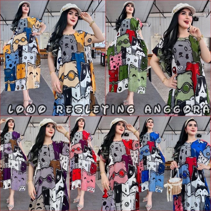 daster lowo jumbo busui kitty terbaru murah adem grosir pekalongan