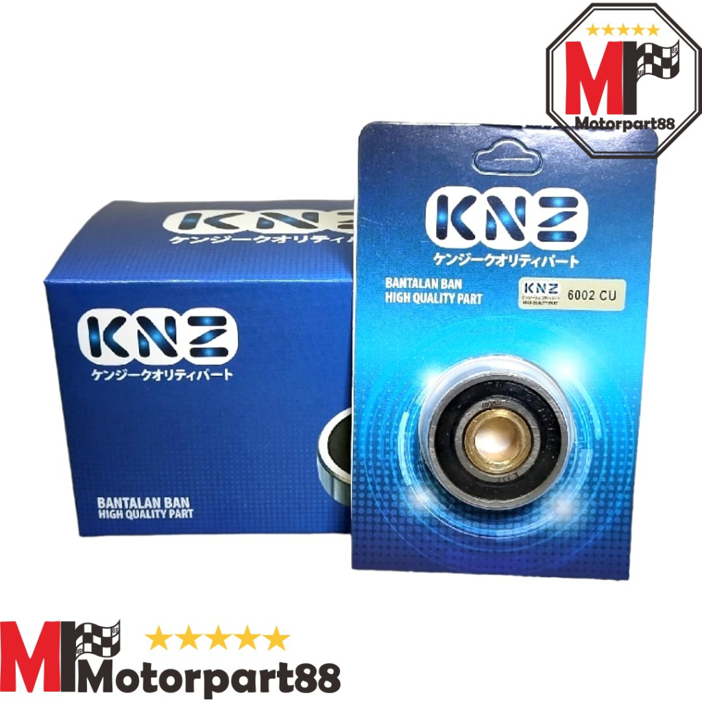 BEARING KNZ BERING LAHER 6002 LU - 10 2RS BAK CVT BEAT VARIO SCOOPY