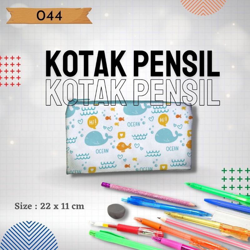 

Tempat Pensil, Kotak Pensil 044 gambar Hewan Laut Serbaguna Murah Dan Kualitas Terjamin.
