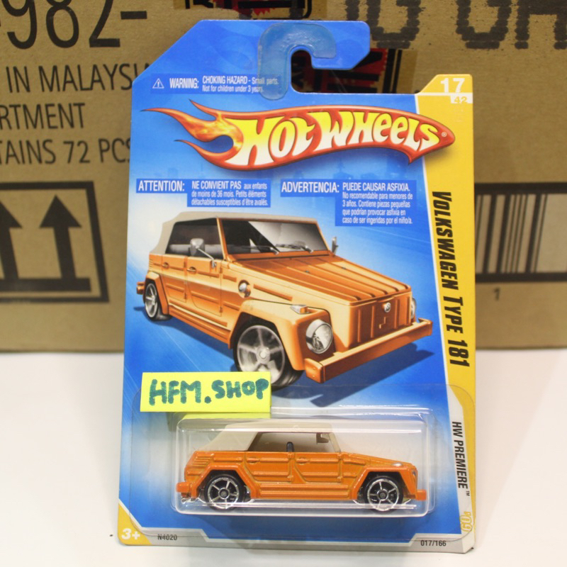 HOTWHEELS VOLKSWAGEN TYPE 181