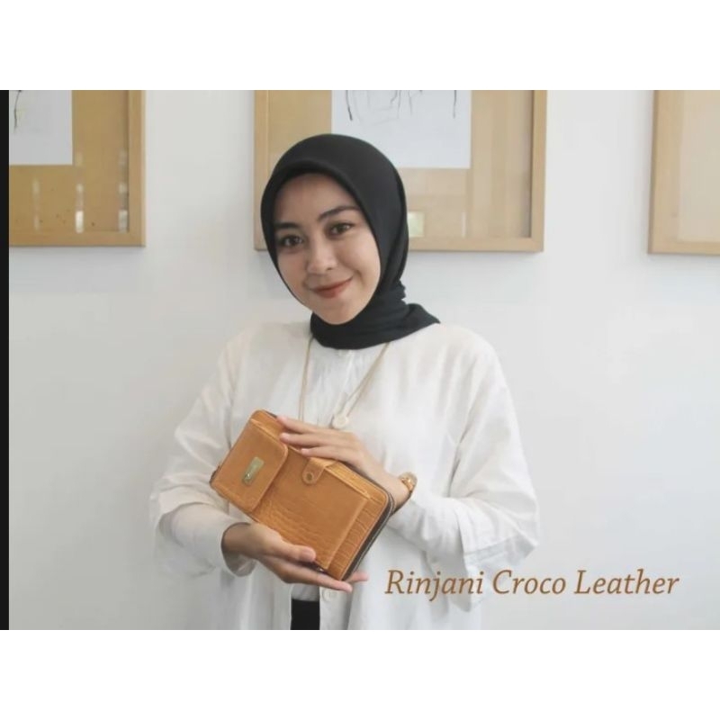 Vcode Dompet Hp Tali Selempang Wanita Rinjani Croco