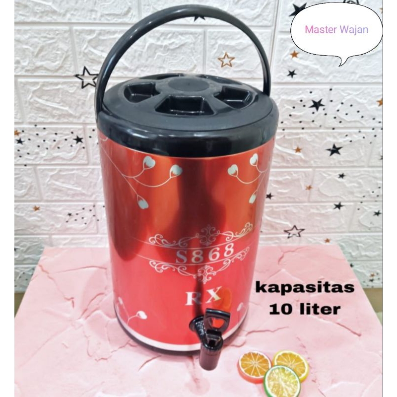 Milk Tea Bucket Water 10Liter Bermotif (BMW)