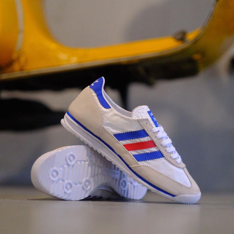 Sepatu Adidas SL72 White France Unisex Original 100% - Sepatu Adidas SL72 Original