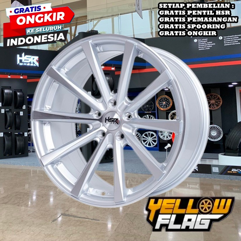 velg mobil ring 19 HSR hustler pcd 5x112 R19 - Mercedes benz mercy