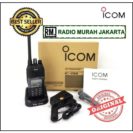 NEW HT Walkie Talkie ICOM IC- V88 V 88 VHF 136-174 MHz Handy Talky