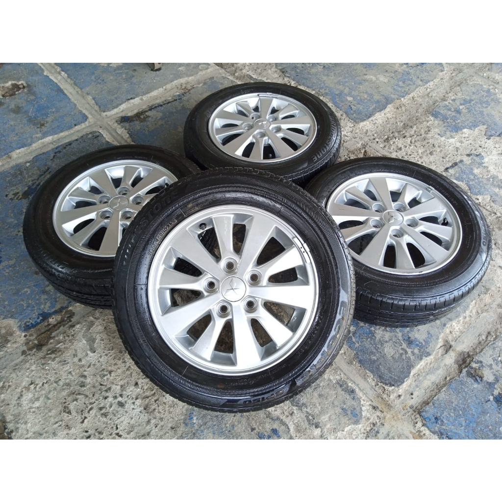 velg copotan bekas oem original x pander ring 15x5 lubang 5x114 seken bekas murah plus ban