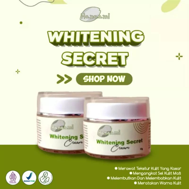 Orlin Beauty Whitening Secret Cream Mencerahkan Ketiak