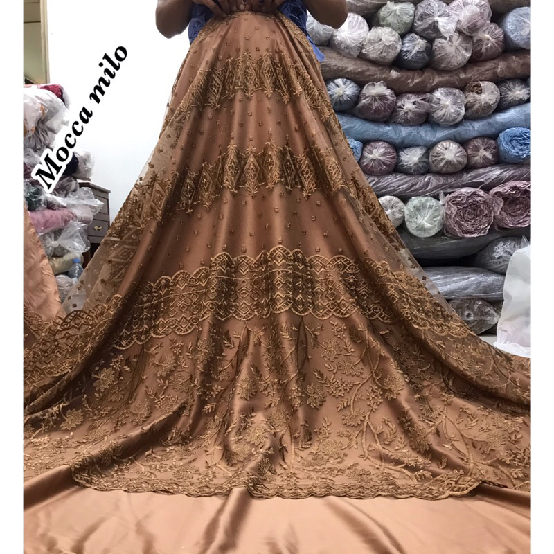 MURAH!!! Tulle elisaabe salju / kain tille elisabe salju.