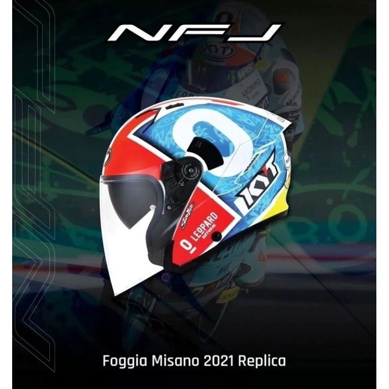 HELM KYT NFJ  Foggia Misano 2021 Replica