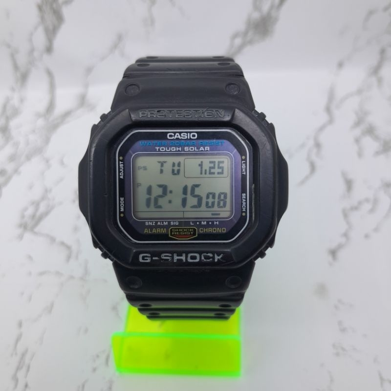 Jam tangan Casio Gshock G 5600 E tough solar