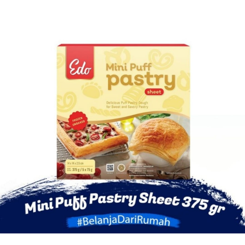 

EDO PUFF PASTRY 375GR