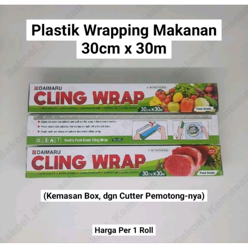 Cling Wrap Daimaru /Plastik pembungkus makanan