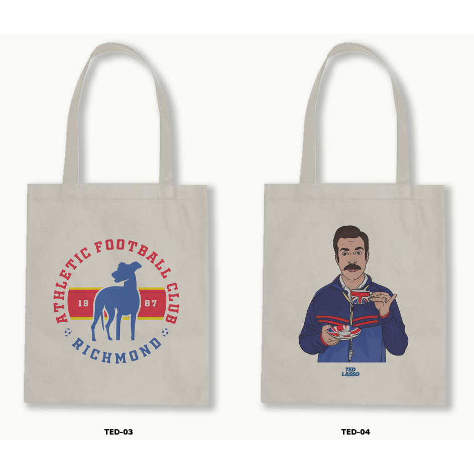 TOTE BAG BLACU  - TED LASSO