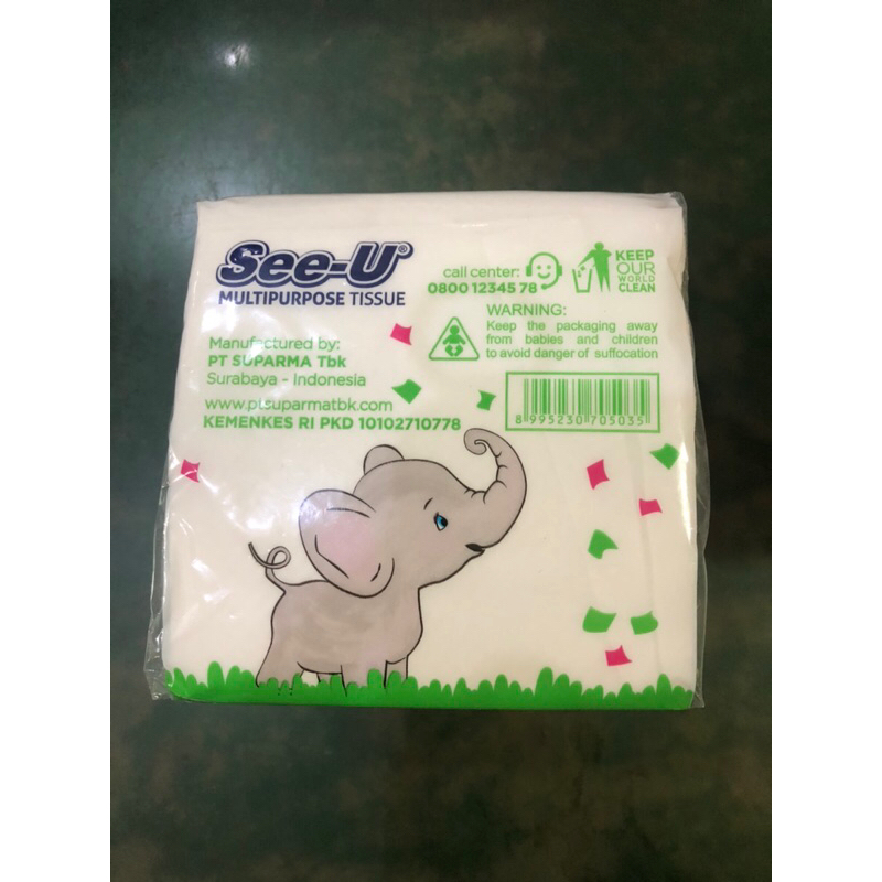 See-U Tisu 150 Pop Up Multipurpose Tissue