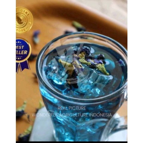 

tea bunga telang kering organik
