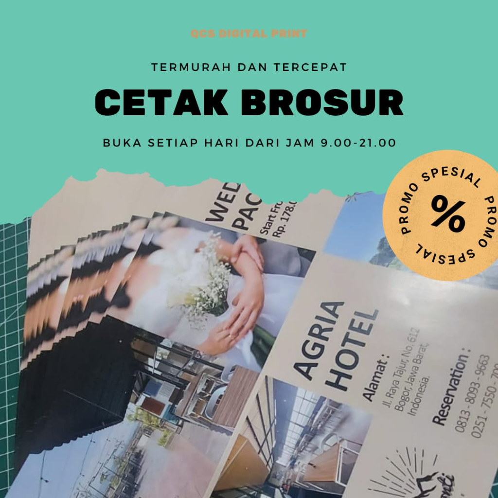 

Cetak Brosur Flyer Ukuran A4 A5 Bahan Art Paper Hvs