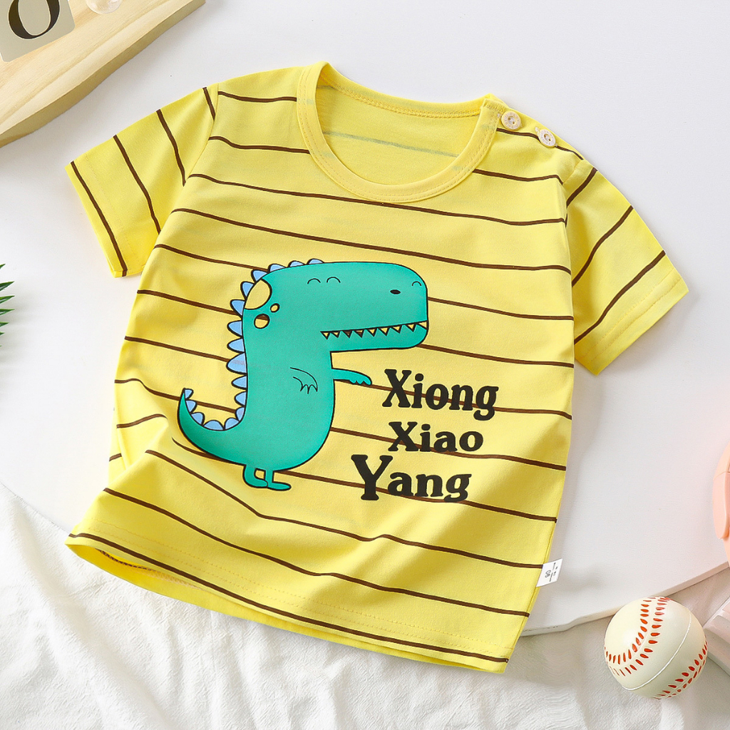 ByKiddos - Atasan Kaos Anak Laki-Laki / Perempuan Lengan Pendek Import / Kaos Distro Anak Part 4