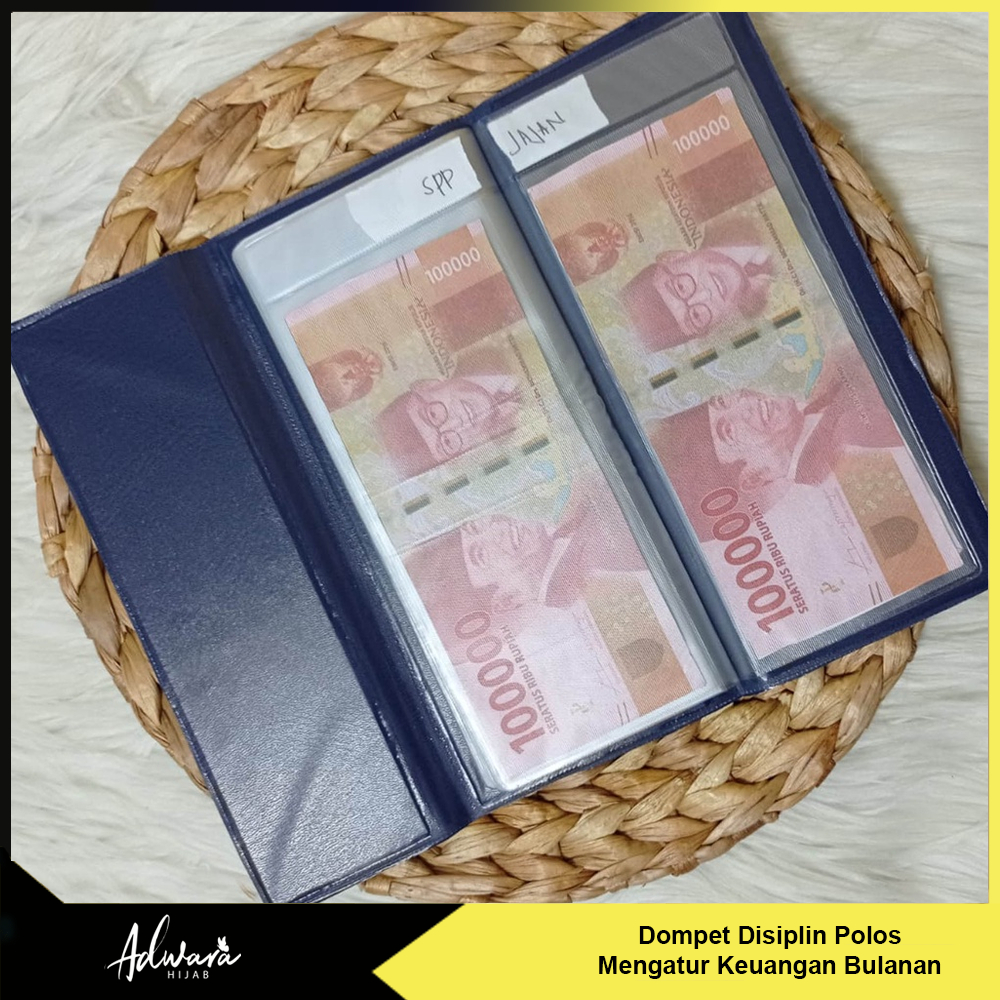 Dompet Disiplin Keuangan Bulanan / Dompet Pengatur Keuangan Ibu Rumah Tangg