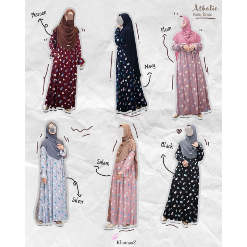Athalia Home Dress by Azda