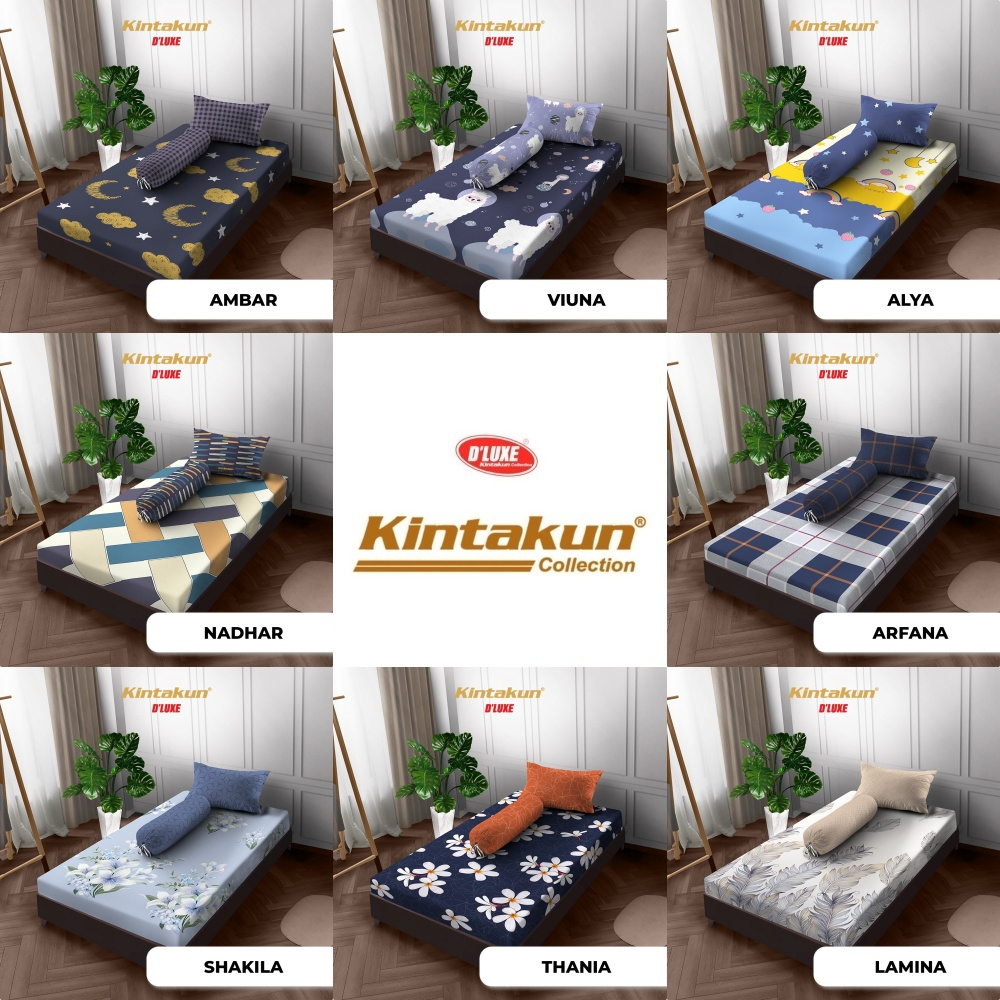 Kintakun Dluxe - Sprei Small Single (100x200) New Motif Terlaris pilihan