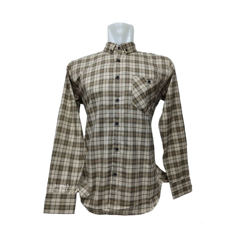 F2D KEMEJA FLANEL /WOL PREMIUM PRIA