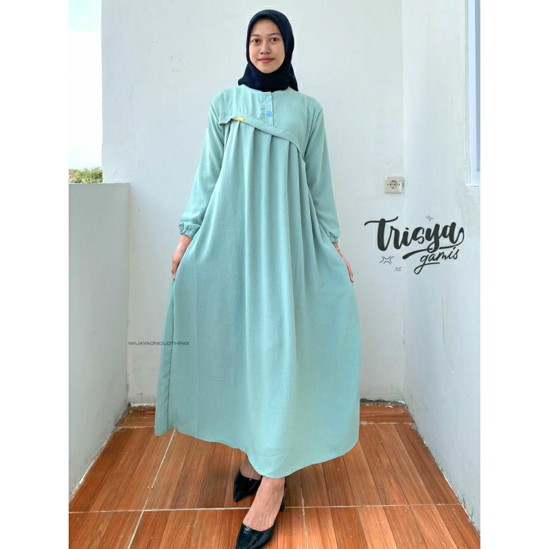 Trisya Gamis || Gamis Busui || Gamis Kekinian || Gamis Terbaru